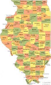 1866 state map of illinois public survey sketches by the department of interior land office. Illinois County Map
