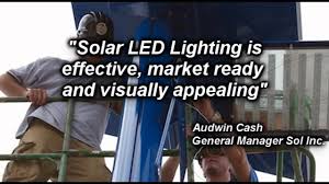 Solar Led Parking Lot Lighting Youtube