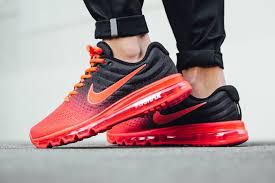 Maybe you would like to learn more about one of these? Nike Air Max 2017 Mens Trainers In Black Red Orange Nike Air Max 90 Shoes Nike Running Shoes Nike Air Max Cheap Sale