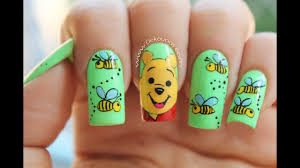 Los pasos a seguir son los siguientes: Decoracion De Unas Winnie The Pooh Winnie The Pooh Nails Youtube