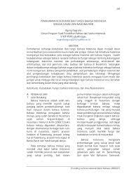 Kepentingan bahasa melayu dalam perkhidmatan kesihatan negara. Http Repository Unib Ac Id 11134 1 29 20agung 20nugroho Pdf