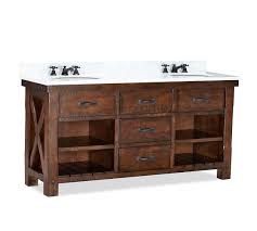 A double vanity definitely adds to that. Benchwright 72 Double Sink Vanity Pottery Barn