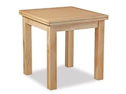 The table is made of acacia. Stonehouse Oak Square Extending Dining Table Lee Longlands