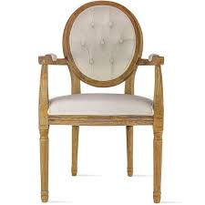 Great savings & free delivery / collection on many items. Fabric Linen Vintage Dining Chair With Oval Back For Kitchen Solid Wood On Sale Overstock 18688949