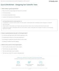 Sep 16, 2021 · listed here are fall trivia questions and answers for adults printable it's possible you'll not have identified about your favorite time of year. Quiz Worksheet Designing Fair Scientific Tests Study Com