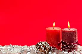 Red Christmas Candles Photograph By Elena Elisseeva