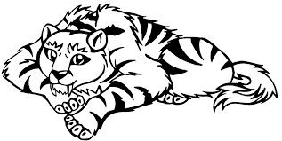 Download Free Saber Tooth Tiger Tattoo Sabre Tooth Tiger Tattoo To Use And Take To Your Artist Recipe Animal Coloring Pages Coloring Pages Cartoon Tiger
