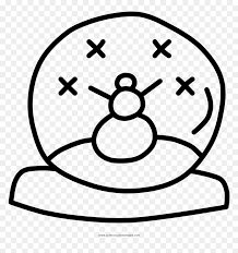 Please wait, the page is loading. Snow Globe Coloring Page Image Library Library Clip Art Hd Png Download Vhv