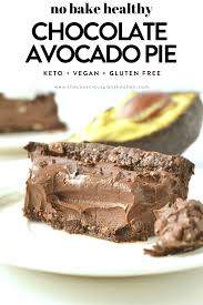 Pin By Heather Tuck On Eat In 2020 Avocado Pie Avocado Recipes Dessert Healthy Vegan Desserts