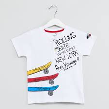 max graphic print henley collar t shirt white graphic print kids tees boys kids wear boys boys tshirt design
