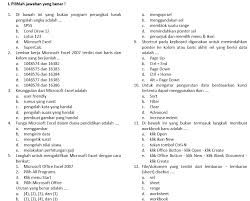 Pada kesempatan yang baik ini kakak ingin berbagi beberapa soal latihan uas untuk mata pelajaran tik yang dikhususkan kelas 9 smpmts. Soal Tik Kelas 11 Semester 2 Dan Kunci Jawaban