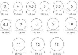 Ring Shank Length Chart 10 Photos Of The Gaining Mens
