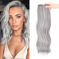 Add volume to your hair with these vintage spiral curls. 8 Inch Long Thick Hairpieces Adding Extra Hair Volume Clip In Hair Extensions Wavy Curly Hair Topper For Thinning Hair Women Color Grey Brown Silver White Mixed Walmart Canada