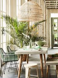 Dining Tropical Style Tropical Interior Dining Room Design House Interior