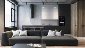 Grey Raw Masculine Interiors Masculine Living Rooms Living Room Grey Masculine Interior Design