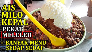 Ungkapan rasa terimakasih terhadap pelanggan dari es kepal milo pekat. Ais Milo Kepal Banyak Menu Sedap Sedap Malaysia Street Food Youtube