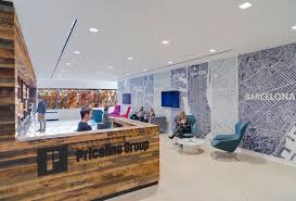 Priceline Group Offices Norwalk Office Snapshots Lobby Interior Design Office Interior Design Corporate Interiors