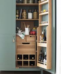 White kitchen pantry storage cabinet with doors and shelves. Kitchen Storage Ideas Kitchen Storage Ideas For Small Kitchens