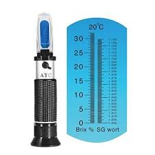 Brix Refractometer For Homebrew Beer Wort Itavah Dual Scale