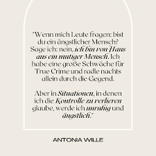 Habe jedes mal riesige angst allein im haus zu sein. Die Alltaglichkeit Von Angststorungen Mit Antonia Wille