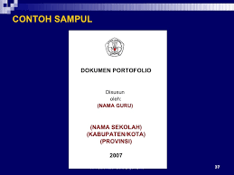 Maybe you would like to learn more about one of these? Penyusunun Portofolio Guru