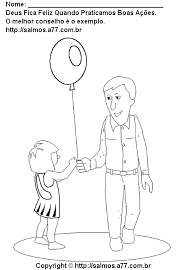 Os desenhos para colorir desenho de pai e filho são uma maneira divertida para crianças e adultos desenvolver a criatividade, concentração, coordenação motora e cores. Pai Comprou Um Balao Colorido Para A Filha Desenho De Boas Acoes Para Colorir