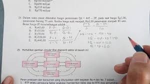 Sementara rumus untuk mencari atau menentukan fungsi penawaran bisa mengunakan rumus: Mencari Harga Keseimbangan Dan Fungsi Penawaran Youtube