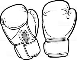 Boxing Gloves Coloring Pages To Print