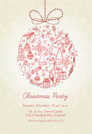 Seasonal Symbols Christmas Invitation Template Free Greetings Island Christmas Invitations Template Free Christmas Invitation Templates Christmas Party Invitations Printable