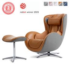It has an elegant design, superb. Nouhaus Classic Massage Chair With Ottoman Caramel Leather Chair With Percussive Shiatsu Chair Massager Bluetooth Speaker And Recliner Comfy Lounge Chair With Spot And Full Body Massager Buy Online In Montenegro