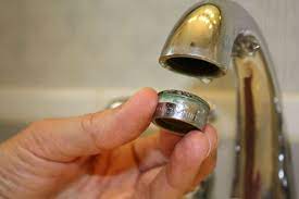 Follow the manufacturer's directions for specific installation flush the faucet by removing the aerator. Clean A Faucet Aerator For Better Water Simpson Plumbing Llc