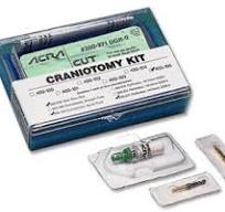 Craniotomy instrument kit - ACRA-CUT - sterile