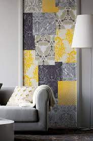 Wall decorations ideas at pinterest wallpapers. Eine Gelbe Tapete Im Schlaf Oder Wohnzimmer Wirkt Sehr Erfrischend Home Decor Yellow Decor Living Room Home