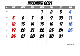 2021 December Free Printable Calendar Free Premium In 2020 Printable Calendar Template Monthly Calendar Printable Calendar Template