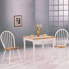 Check spelling or type a new query. Coaster Damen Square Tile Top Dining Table In White And Natural Brown 4191