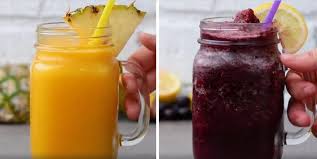 4 Recettes De Barbotines Aux Fruits Rafraichissantes Et Sans Sucre Ajoute Recettes Ma Fourchette Food Mason Jar Mug Mason Jars