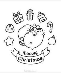 Easy cat and kitten coloring pages for kids. Pusheen Coloring Gif Novocom Top
