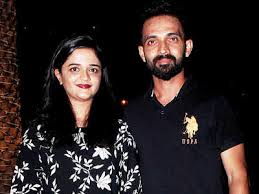 Ajinkya rahane 26 सितंबर 2014 को राधिका धोपवकर से लव मैरिज कर चुके है। quick name. Ipl 2019 Ajinkya Rahane And Radhika To Become Proud Parents