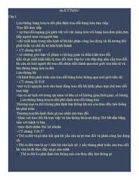 ôn KTTMĐC - revision - ôn KTTMĐC Câu 1: Lưu thông hàng hóa ra đời phủ định  trao đổi hàng hóa trực - Studocu