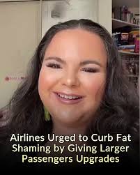 Women Call On Airlines To Curb 'Fat Shaming' And Give Bigger Folks Free  Upgrades To First Class 💥 full story in the comments 👇