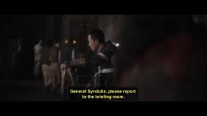 Star wars rebels a star wars story: In Rogue One A Star Wars Story Hera Syndulla From The Star Wars Rebels Tv Series Is Called On The Intercom Telling Her To Report The The Briefing Room At The Rebels