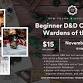 Beginner D&D One-Shot: Wardens of the Veil — DFW event image
