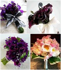 Maybe you would like to learn more about one of these? Gorgeous Plum Eggplant Burgundy Pink White Bridesmaid Bouquets