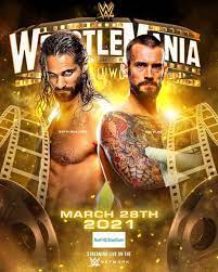 Wwgfx On Instagram Cm Punk Vs Seth Rollins Wrestlemania 37 Prowrestling Wrestling Wwe Wweonfox Raw Smackdown Graphics Gfx Nxt Takeover