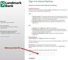 The landmark group is one of the largest retail and hospitality organizations in the middle east, africa and india. Landmark Bank Online Banking Login Cc Bank