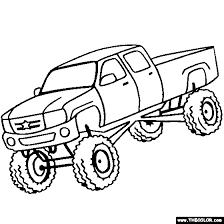 Today, we have selected blaze from monster truck from monster truck category coloring page to supply you. Monster Trucks Online Coloring Pages