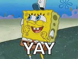 Yay Spongebob Squarepants Gif Yay Spongebobsquarepants Excited Discover Share Gifs Spongebob Spongebob Happy Happy Gif