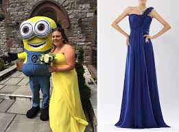 Lianggeyuan123 Minion Wedding Bridesmaid Dresses Dresses