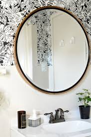 Bath bar lights are a classic choice for illuminating vanity mirrors in bathrooms big and small. Black White Bathroom Makeover Centsational Style