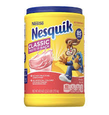 Nesquik Strawberry Powder Drink Mix 41 9 Oz Sam S Club In 2020 Nesquik Strawberry Powder Strawberry Nesquik